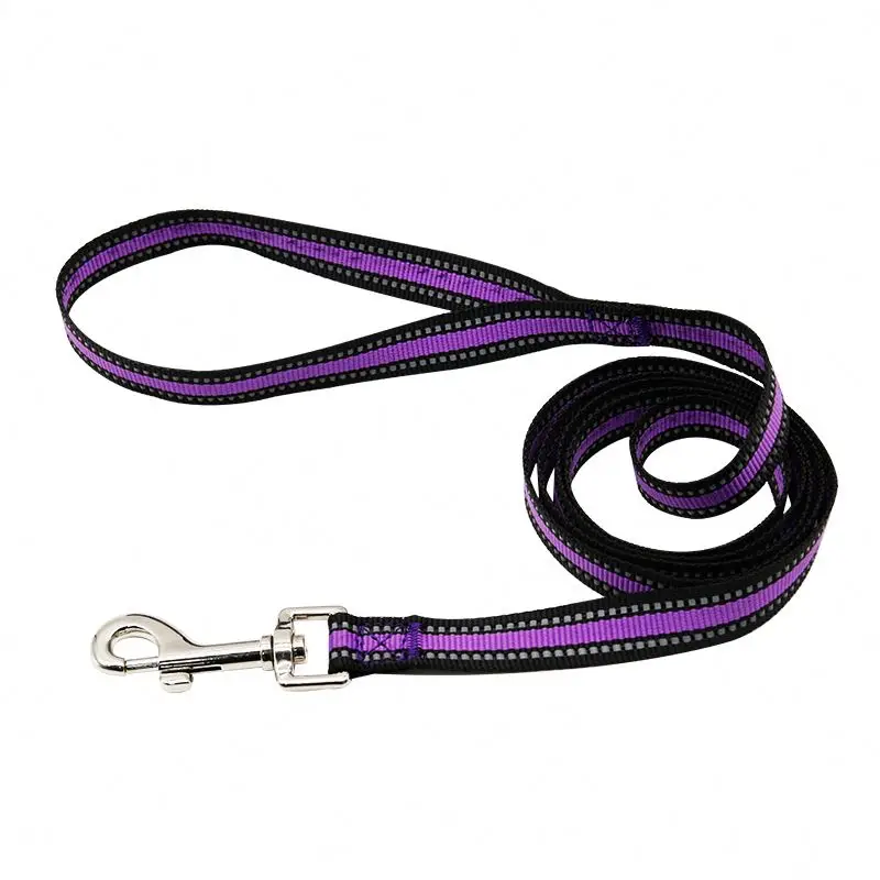 Hot Sale 3m Polyester Cotton Rope Pet Puppy Dog Collar Leash Set Soft Comfortable Durable Multicolor Animal Print Eco-Friendly