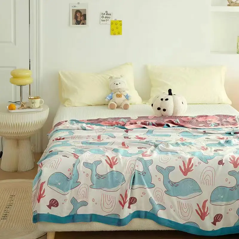 Home textile  blanket Soft and Comfortable Cartoon Pattern