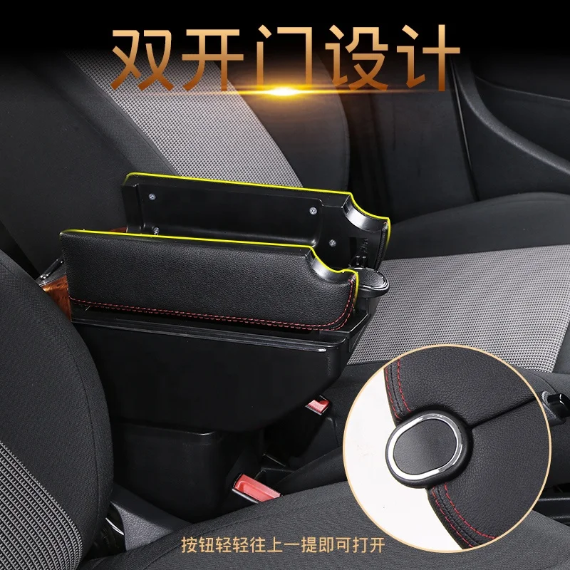2019 NEW Top Opening Auto Car Armrest/central Console Box for Hyundai Chevrolet Kia Honda Skoda