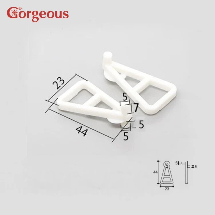 
Gorgeous Hardware Plastic Invisible Shelf Support ,Furniture Plastic Shelf Support 