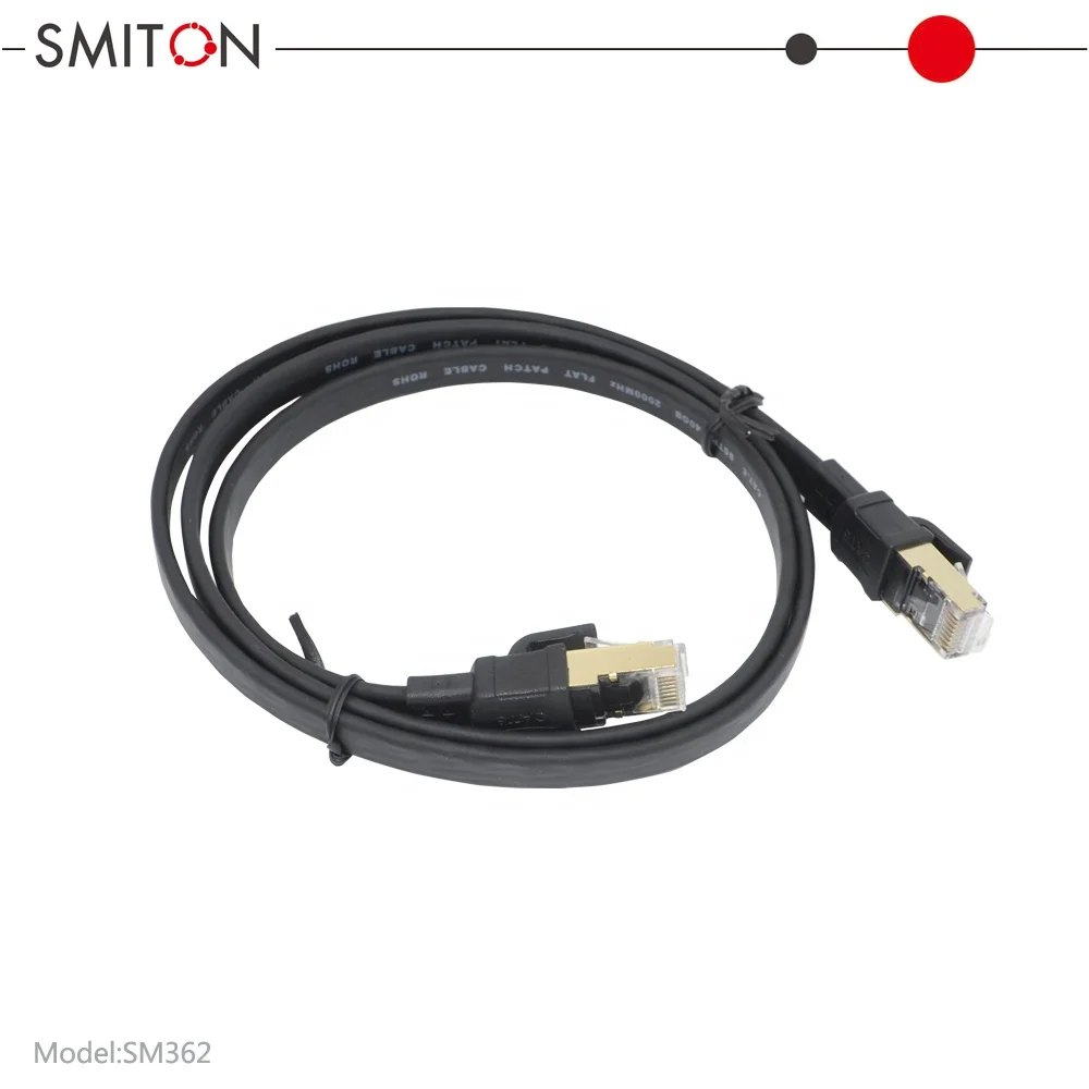 RJ45 Cable FTP Cat8 Ethernet Patch Cord PVC