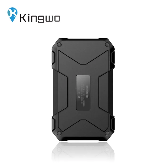 Nb-iot Sigfox Mini Gps Chip Tracker Portable Gps Tracker IP67 Waterproof Kingwo Iot Support OTA Support SOS 2 Months 2500mah 10M
