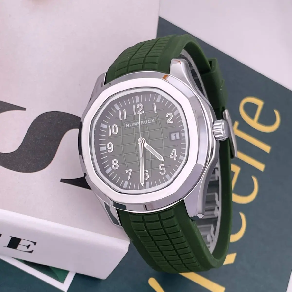 HUMPBUCK High Quality Sports Quartz Goldlis Price Military Watches Silicone Wristwatch Watch Brand Original
