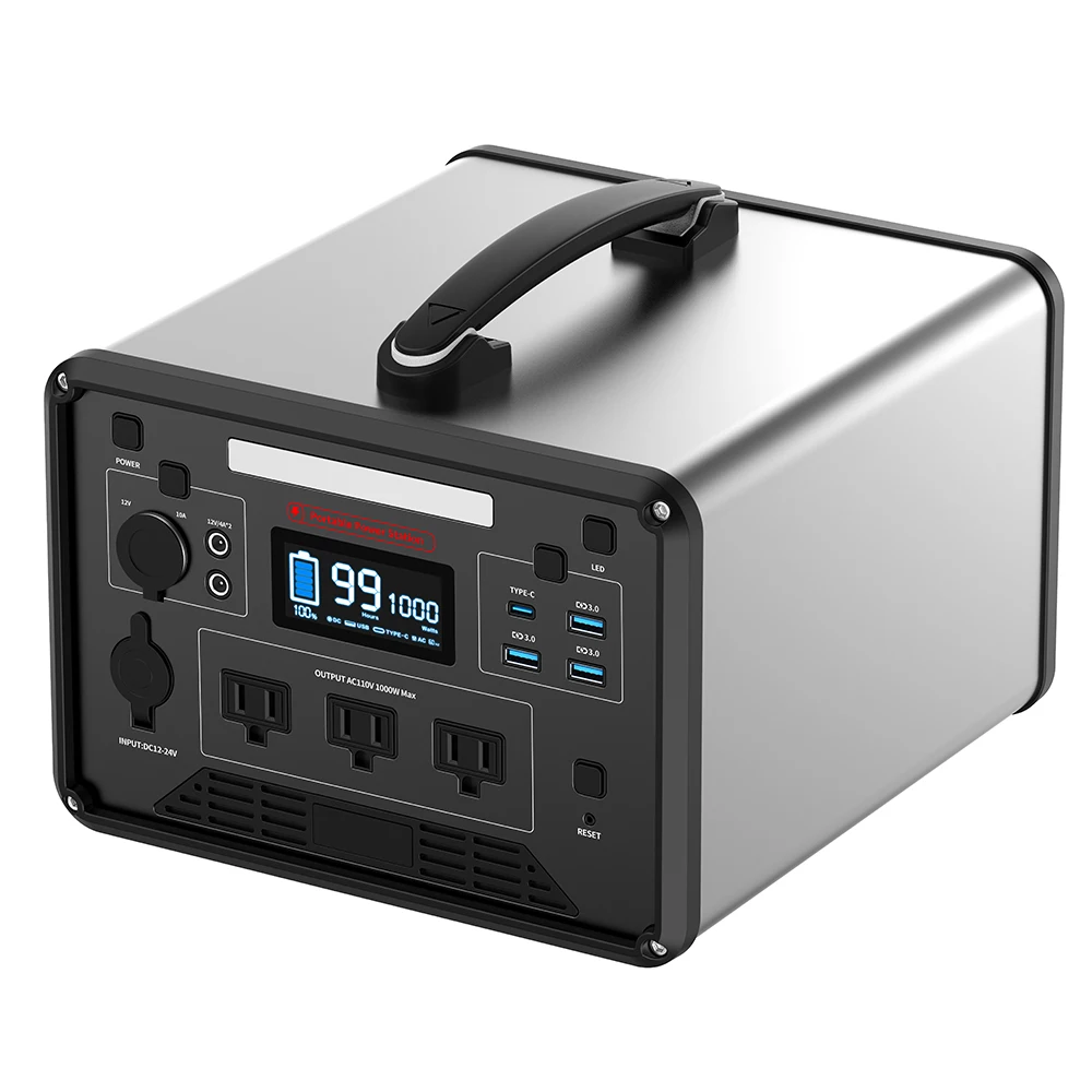  1000w 100ah 1280wh 110v 220v 230v 240v портативный генератор солнечной энергии для приготовления пищи на воздухе и домашнего