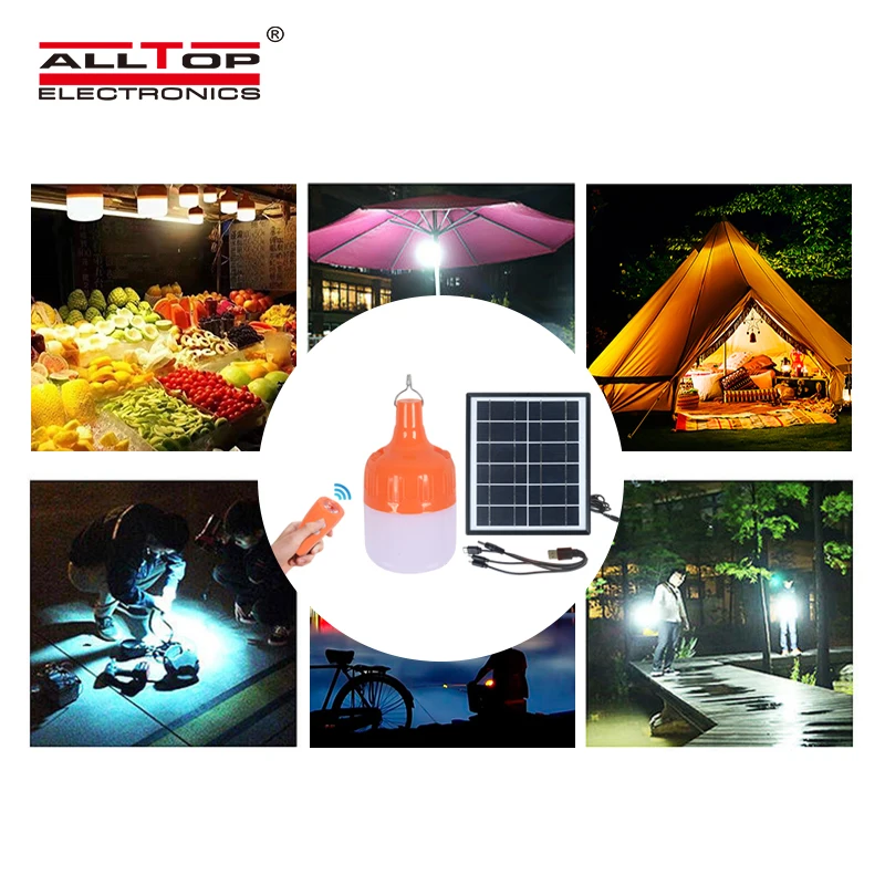 Good Price Portable Ip65 Waterproof Outdoor 20w Rechargeable Battery Led Solar Emergency Light