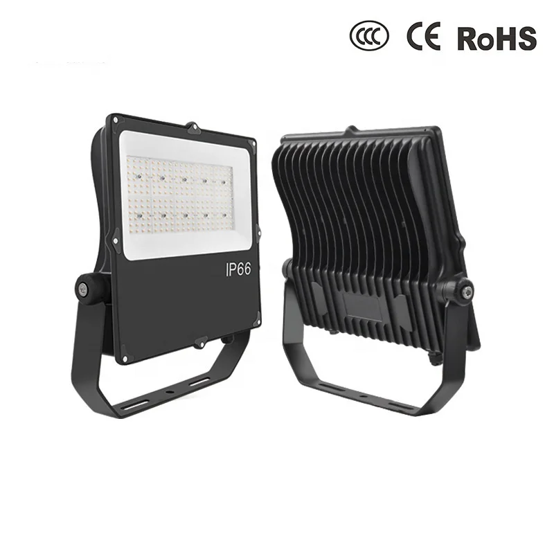 Outdoor Waterproof IP66 Full Power LED Flood Light Lens 50W-400W High Lumen 120lm/W Aluminum Project Lighting Reflector
