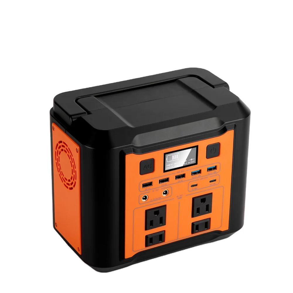 300Wh 120000mAh Portable Power Station power storage 300W Pure Sine Wave AC Outlet Solar Generator