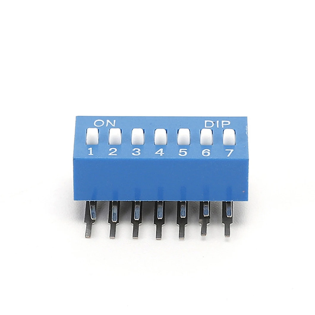 2 54 мм Dip-переключатель 1/2/3/4/5/6/7/8/9/10/11/12 положение SMT SMD Pitch DS Type Dip