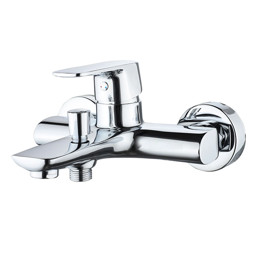 TIEMA high quality wall bathroom basin faucet taps mounted bathtub faucets mixers taps