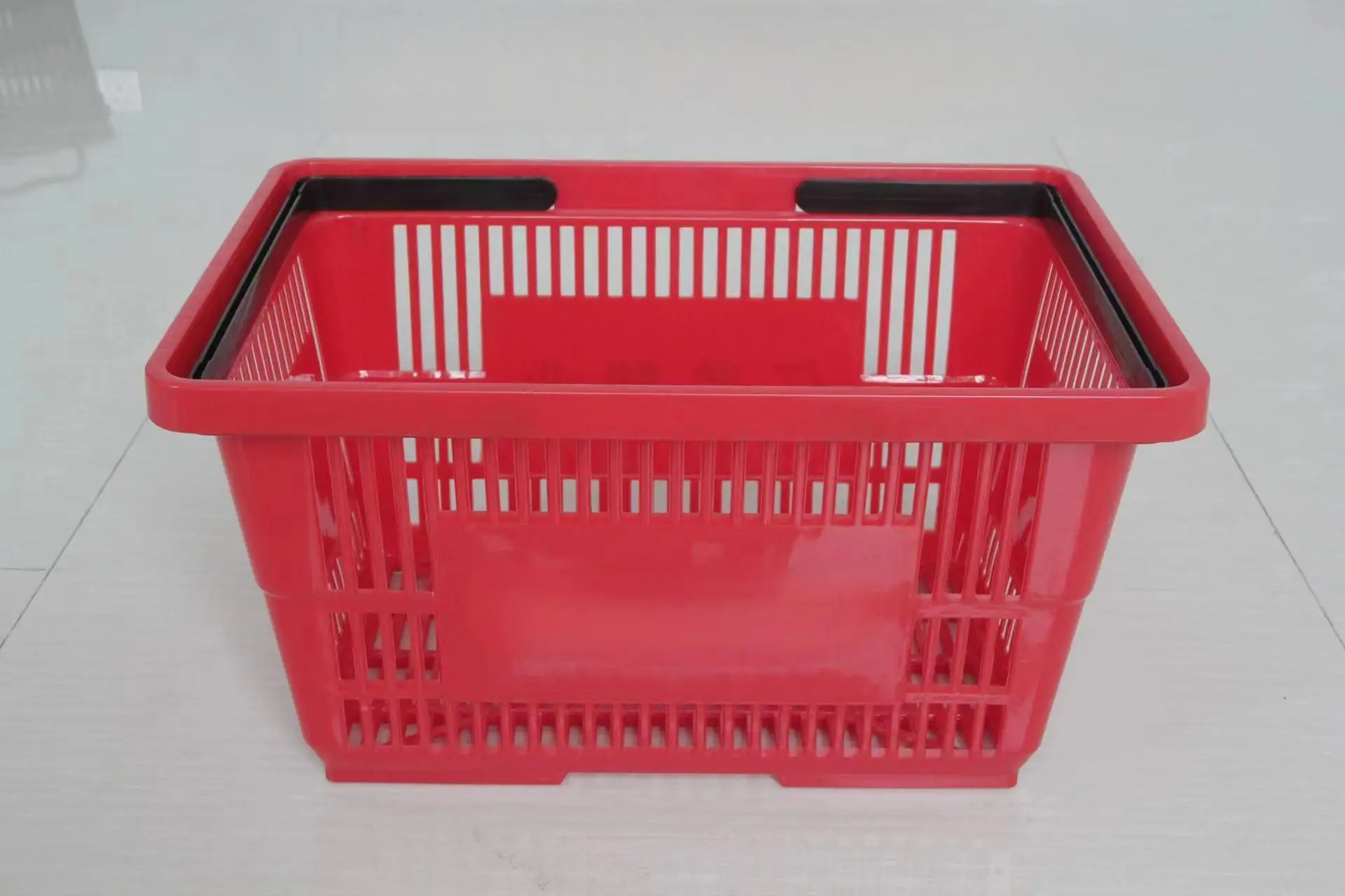 PFT Retail Two Handle Super Market Colorful Shopping Hand Basket for Shopping