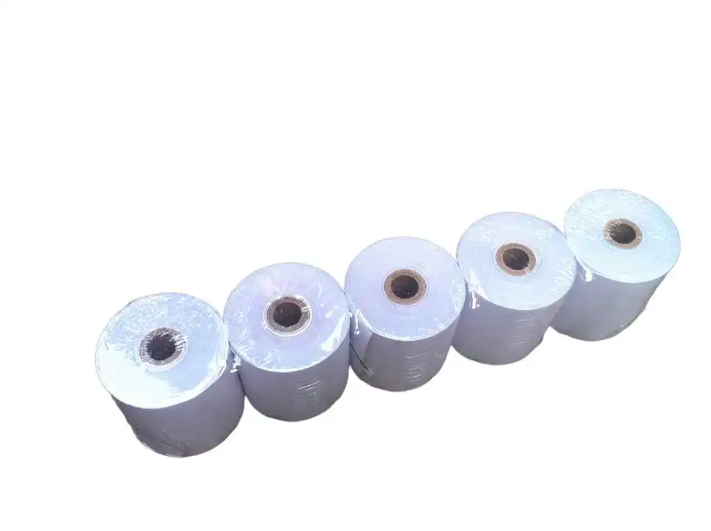 
China manufacturer OEM printed cash pos sysytem small roll thermal paper 56*25mm 