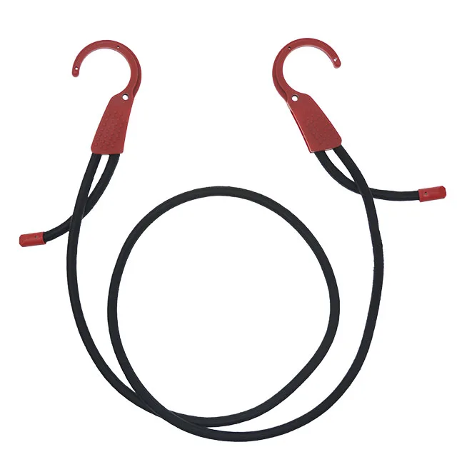 8mm GS certified smart adjustable clips bungee cord with big hooks