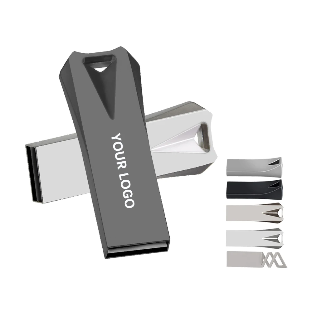 Custom Logo Key Tray Metal Memory Stick 16gb 32gb 64gb 128gb 256gb Pendrives SSD 2.0 3.0 Pen Drive SSD