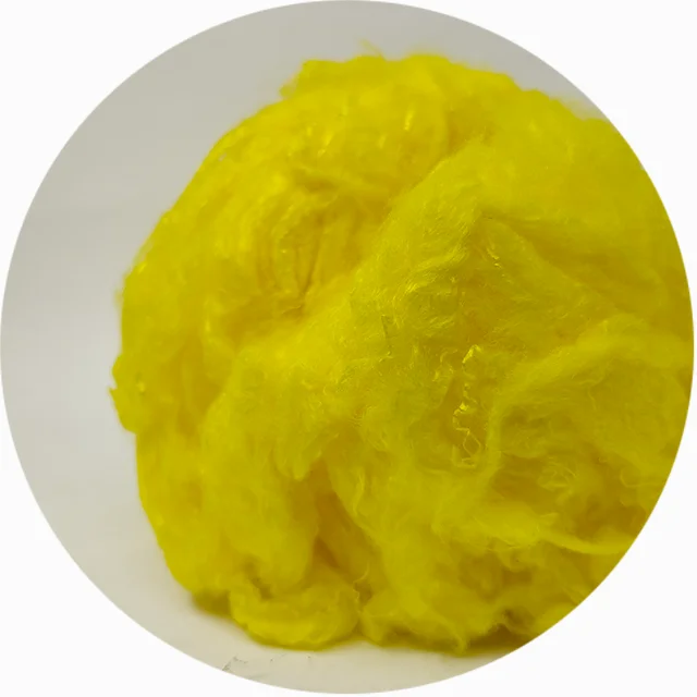 1.4D 38 мм антимикробное натуральное цветное бамбуковое волокно для спиннинга