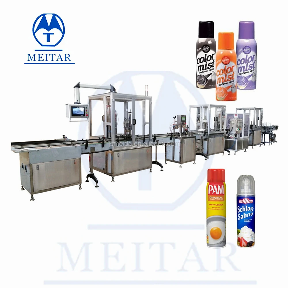 Высококачественная полностью автоматическая аэрозольная разливочная машина для дезинфекции