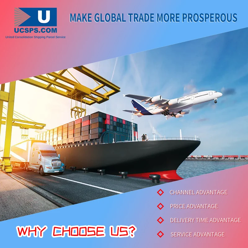 Fast cheap sea freight logistics company rates DDP USA fba door to door shipping agent china