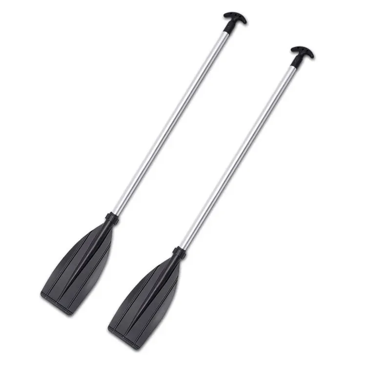 High quality boat accessories paddles aluminum shaft plastic blade canoe rafting paddles