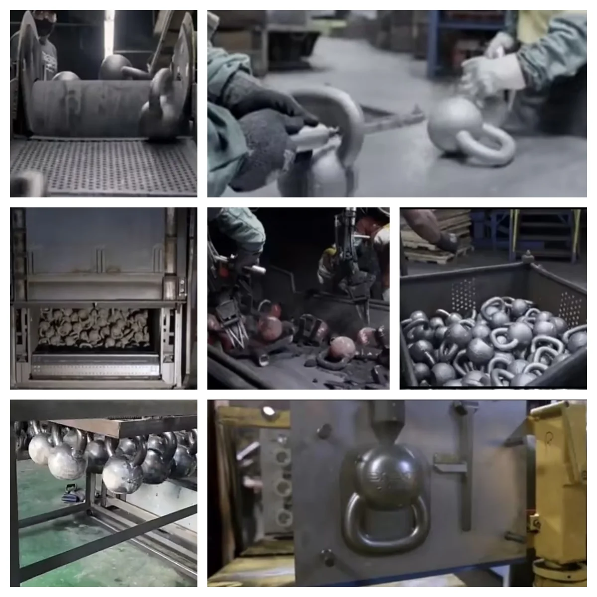 NQ SPORTS Powder Competition Coated Cast Iron Kettlebell Stock Training Fitness Gym Strength Competition Kettlebells Cast Iron