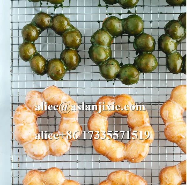 electric mini doughnut making frying machine/ commercial donuts forming fryer