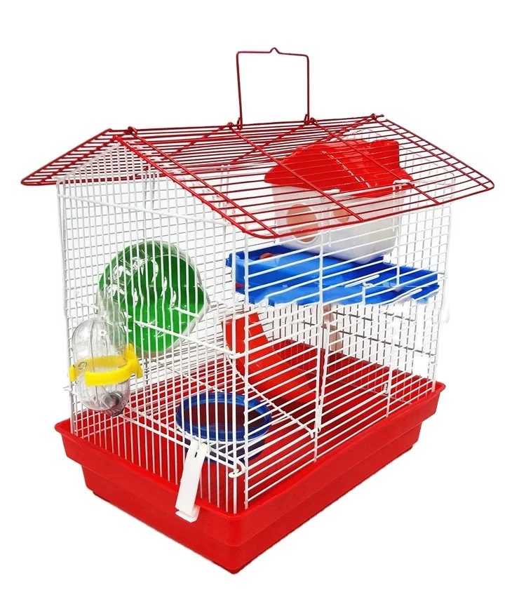 Factory DFactory Direct High Quality Small and Exquisite Hamster Cage Fashion Print OPP Bag Packed a Place for Hamsters to Rest