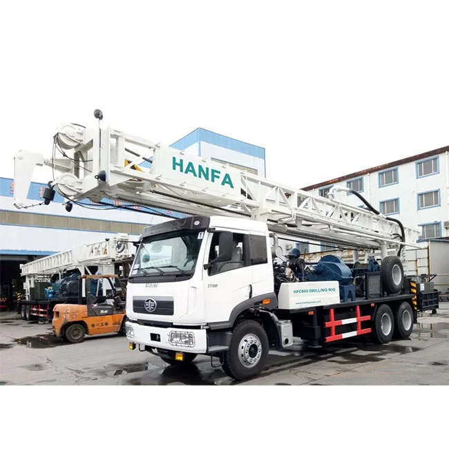 600 м HFC600 буровая установка для бурения водяных скважин с воздушным