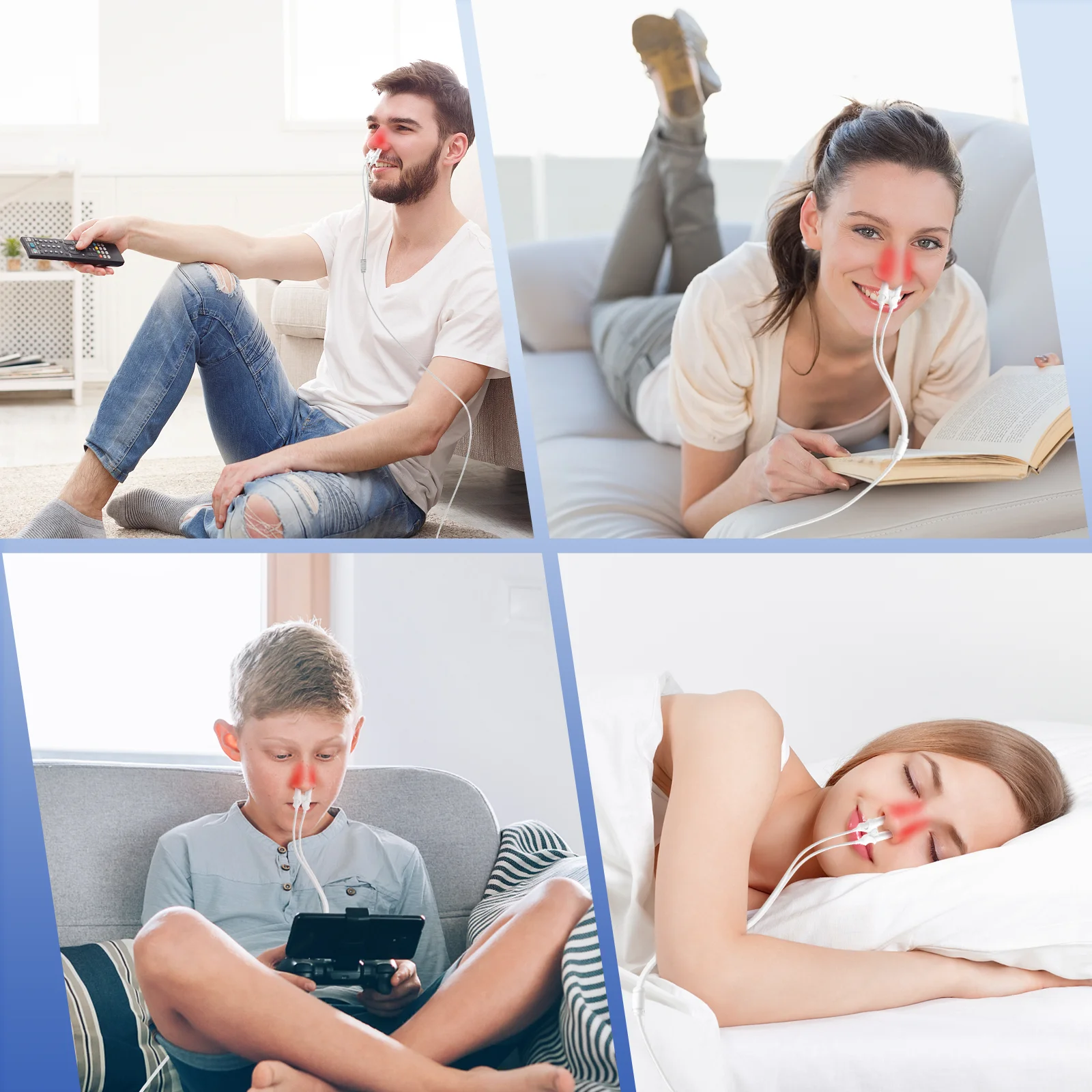 Health Care Product Bio Laser Nasal Rhinitis Treatment Allergic Rhinitis Physiotherapy Device