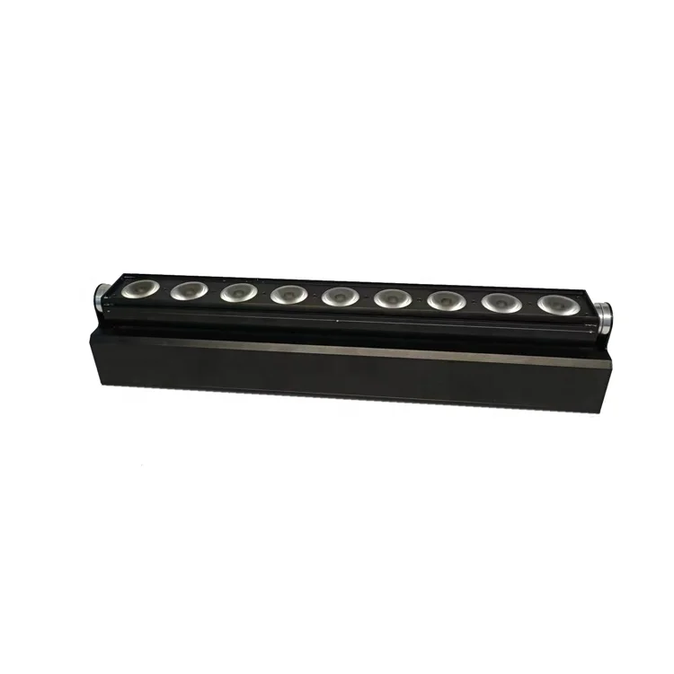 9x18 Вт RGBAW + УФ 6 в 1 аккумуляторный светодиодный DMX беспроводной настенный светильник