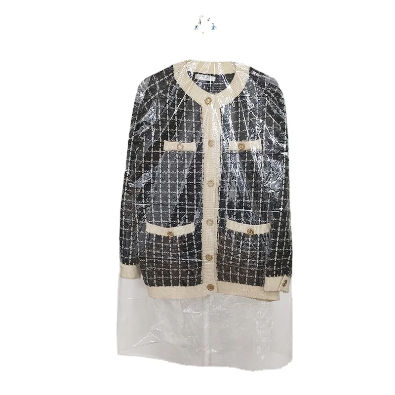 Garment Bag Bags Plastic With Dress Wedding For Custom Clear Packaging Suit Hanging Cover Dance Logo Clothes Gown On