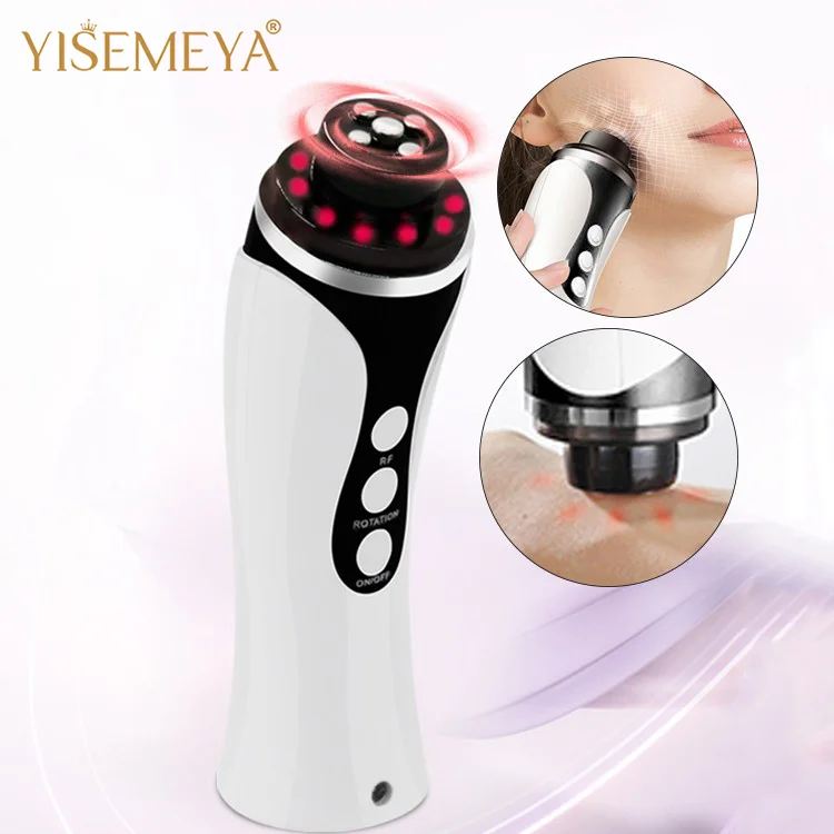 Skin Tightening Face Lifting Machine Mini Rotating Rf Beauty Device