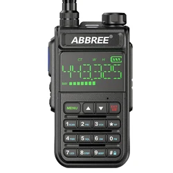 ABBREE AR-518 иди и болтай Walkie Talkie “иди и автоматическая беспроводная копия частоты 10 Вт 108-660 МГц воздуха группа 30 км USB зарядки Baofeng UV-5R радио