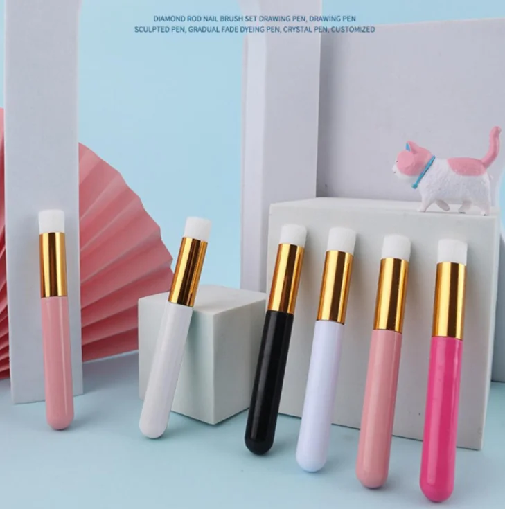 Wholesale Eyelash Extension Soft Shampoo Foam Eyelash Cleaning Brush