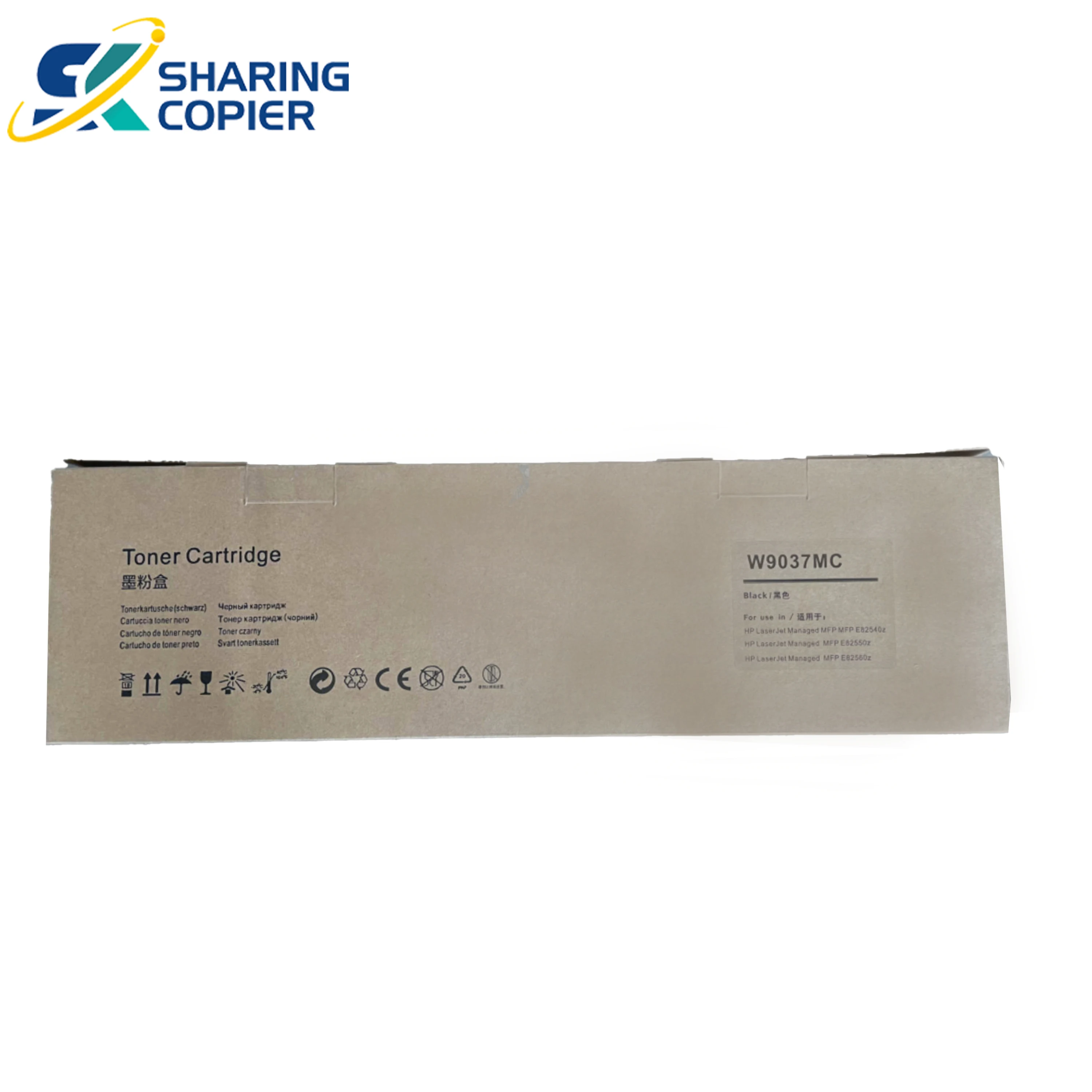 Sharingcopier Compatible Toners for H P W9037MC copier printer LaserJet Managed MFP E82560z E82550z E82540z