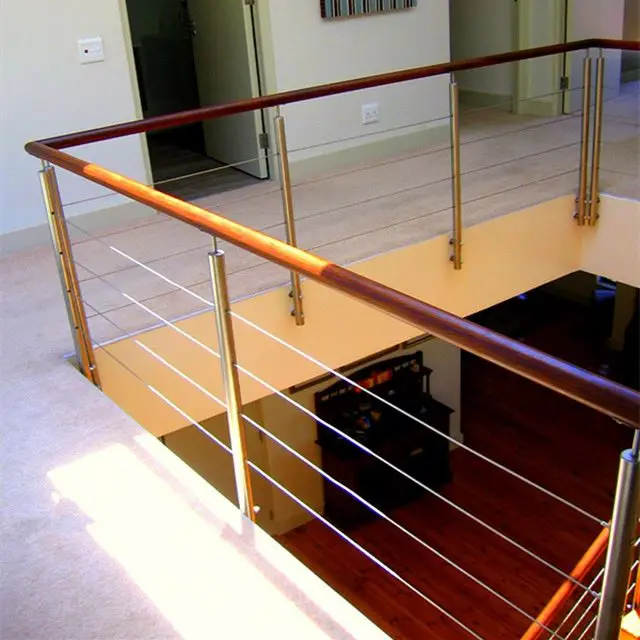 CLEARVIEW Free Design Interior Cable Stair Railings/deck Front Porch Railing Design for house