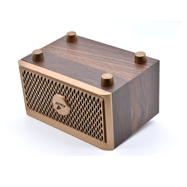 Kisonli G2 wood blue tooth portable sound ce fc rohs speaker