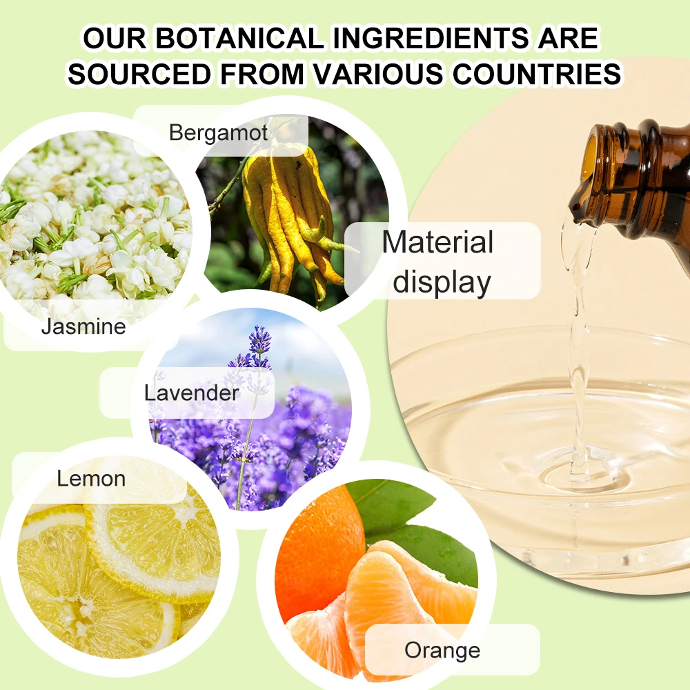 ORCHARD DE FLORE Hot Selling 100% Pure Organic Lavender Tea Tree Humidifier Diffuser Aroma Essential Oil