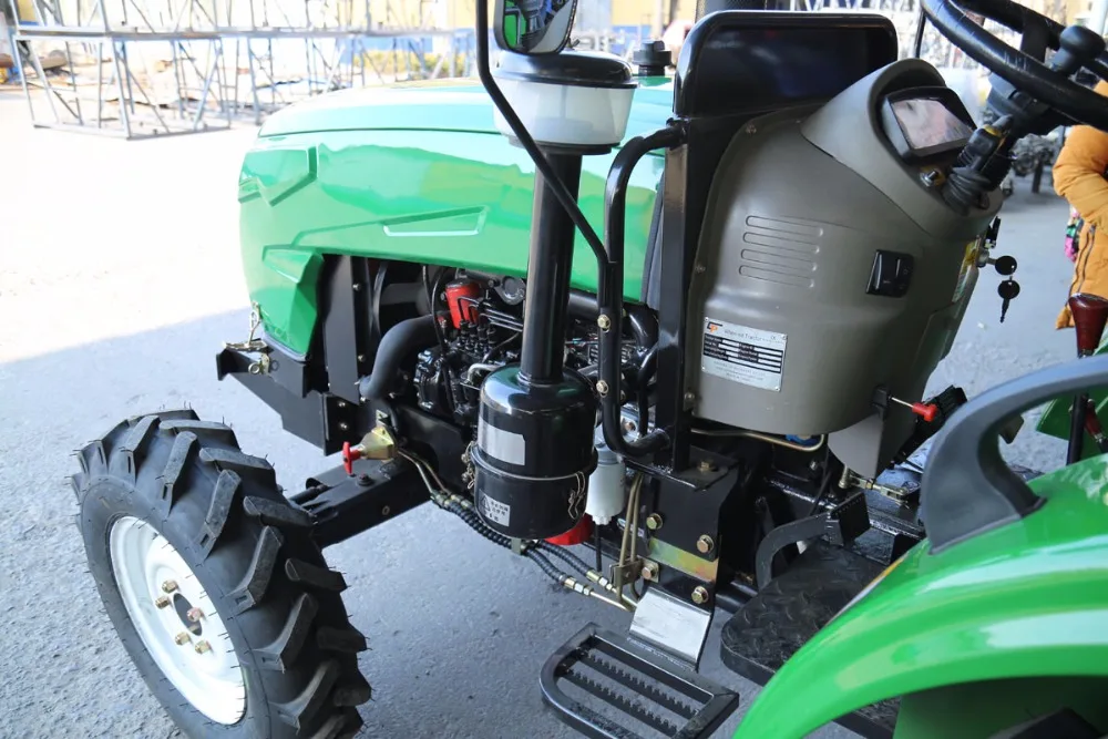 farming tractors for agriculture 20hp 25hp 4wd 4x4 mini tractor used tractor
