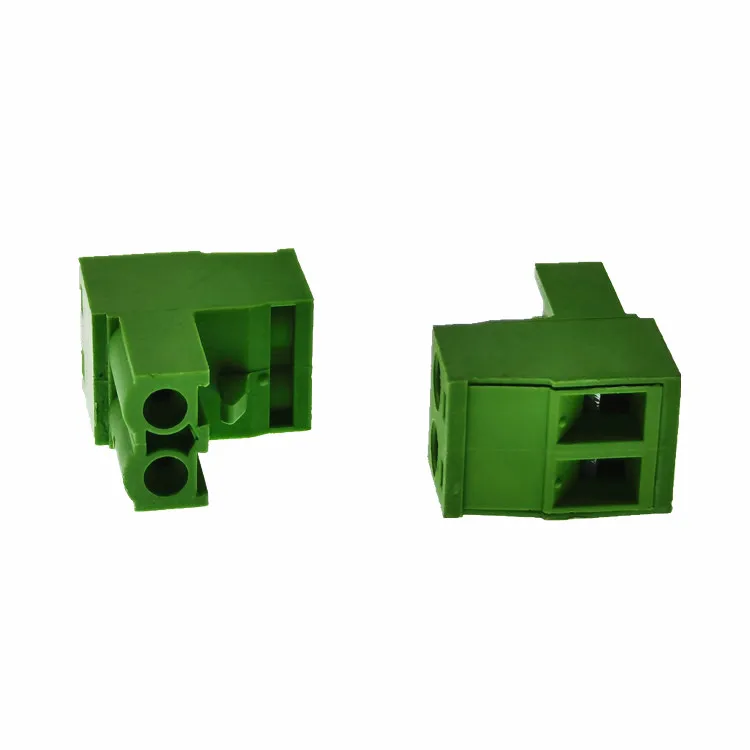  H128v 5.0 5.08 7.5mm Pitch Terminal Blocks Straight Angle Pluggable Screw Electrical Block Connector Wire To
