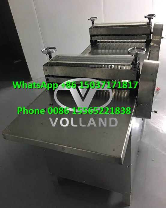 sticky popped rice candy dicer/sesame bar cutter/cereal candy bar cutting machine