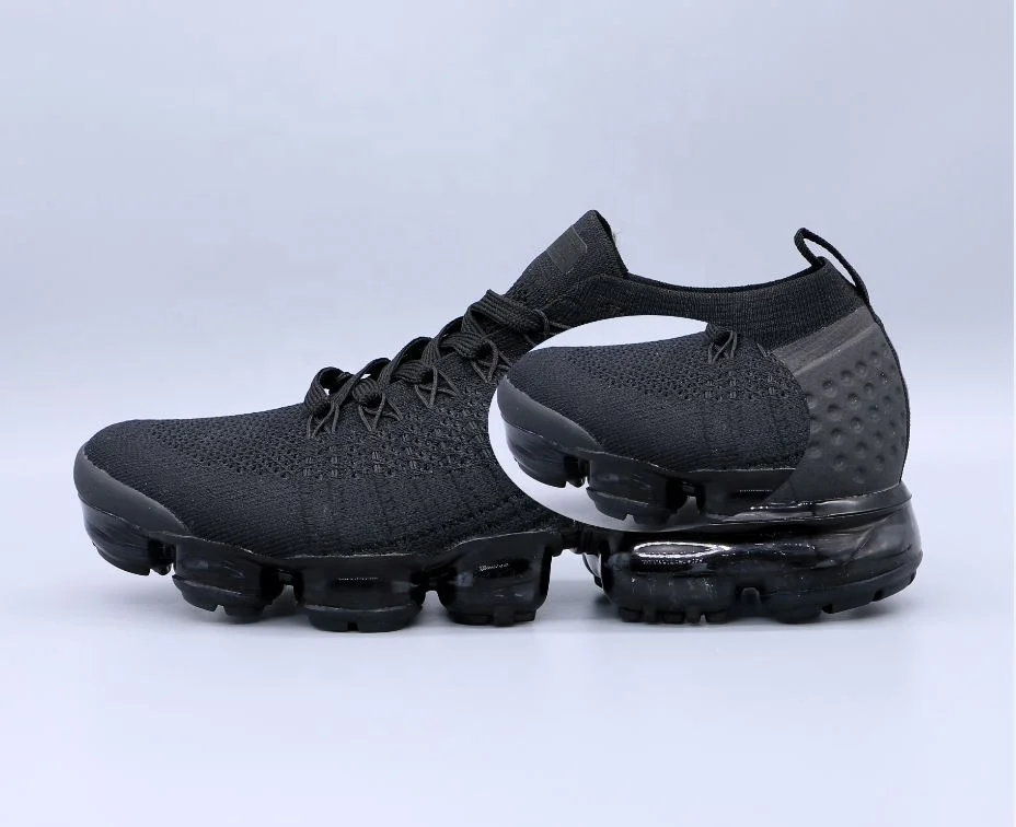 Высококачественная амортизирующая Подушка Air Vapormax 2 мужские и женские кроссовки для бега спортивная обувь