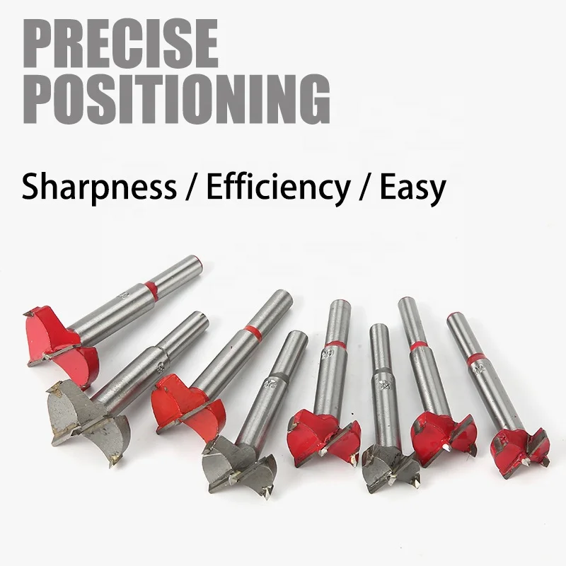 Tct Size 15-60mm High Quality Woodworking Tools Tungsten Carbide Cutting Hinge Boring Drill Bit Hole Saw for Wood