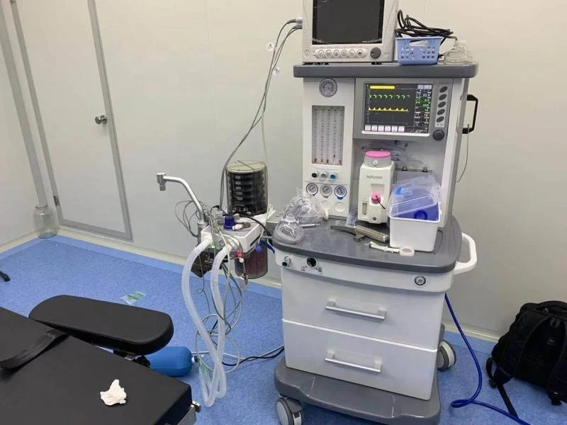 Dm Medical Advanced Portable Anesthesia Machine For Human Hospital Icu Anesthesiology Department