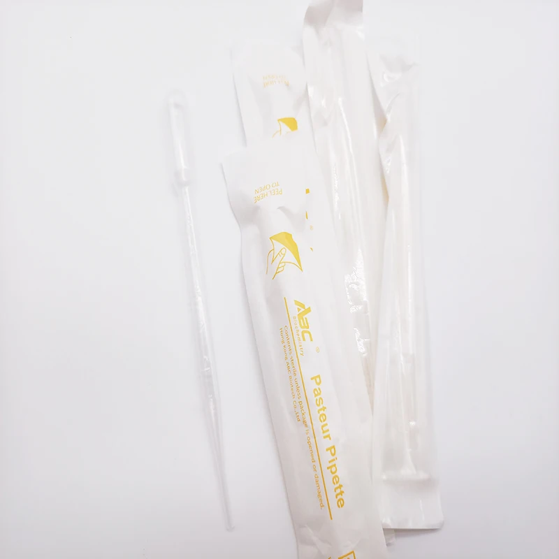 Lab Use  Disposable Pipette Neutral Hard Glass  Pasteur Pipette  3ml