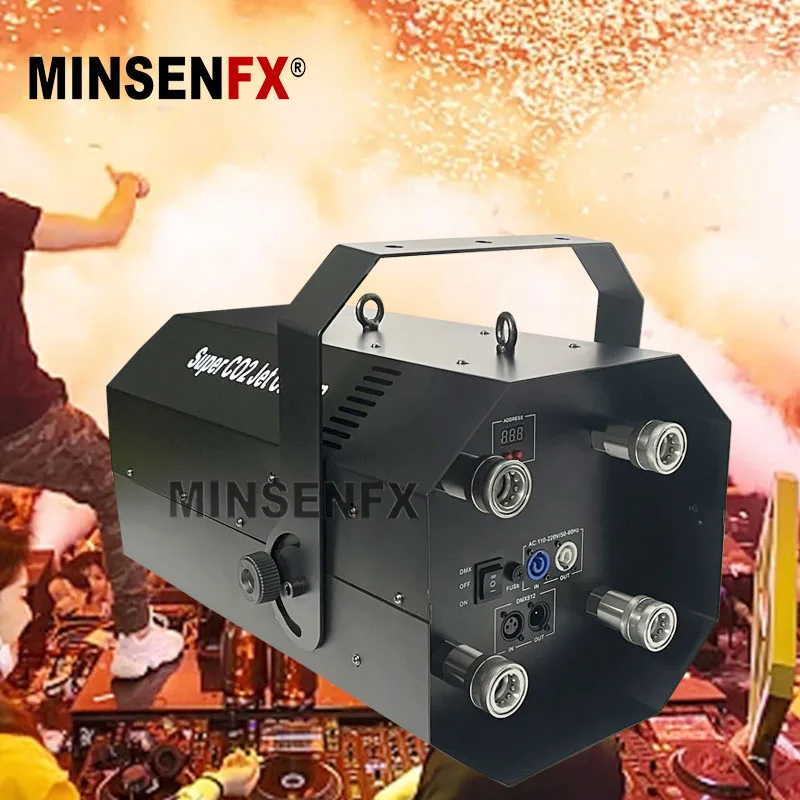 MINSEN SFX co2 jet machine Wholesale Yes Dj co2 Jet Fog For Wedding Party Co2 Smoke Machine