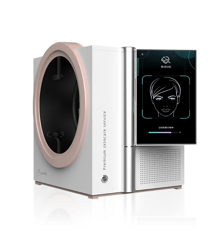 New digital skin scanner 3d face scanner digital skin analysis machine