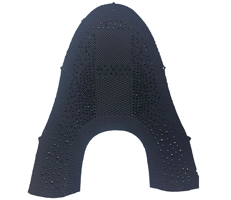 New Style Men Sport Shoes Fabric Upper Materials Fly Knit Shoe Upper Semi Finished Lady Fly Knitting Vamp Shoes Upper