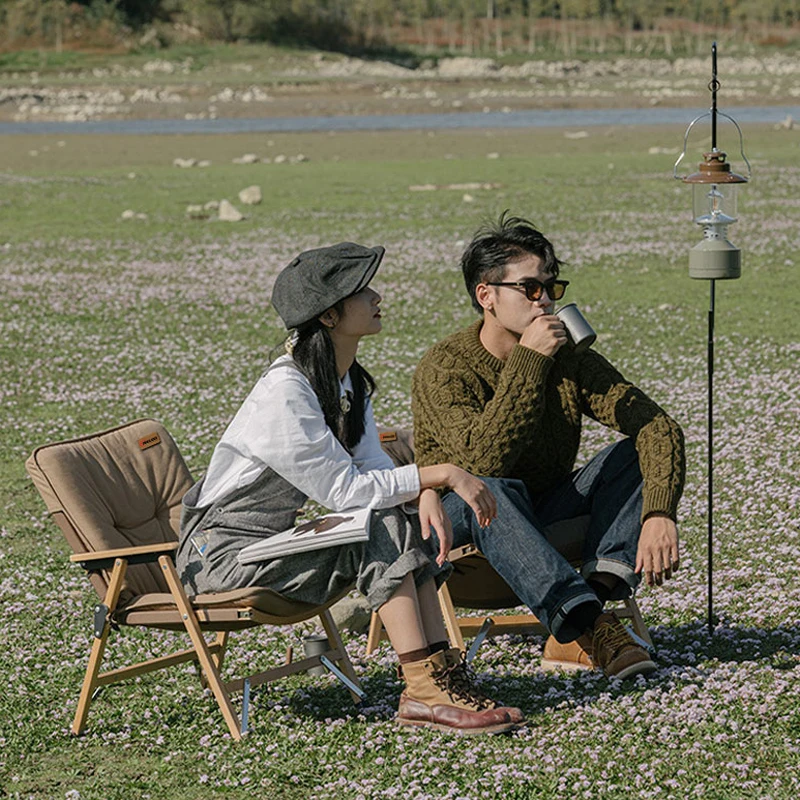 Proluxe Warm Cotton Compact Ultralight Folding Backpacking Portable Outdoor Camping Picnic Chair Winter Cover Padded