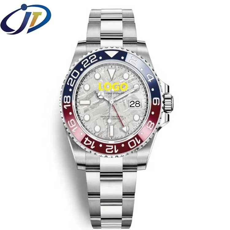 
 Super clone luxury dureplication 40MM 904l3285 movement gmt ii 2 126719 blro noob v12 men  Watch orologi  