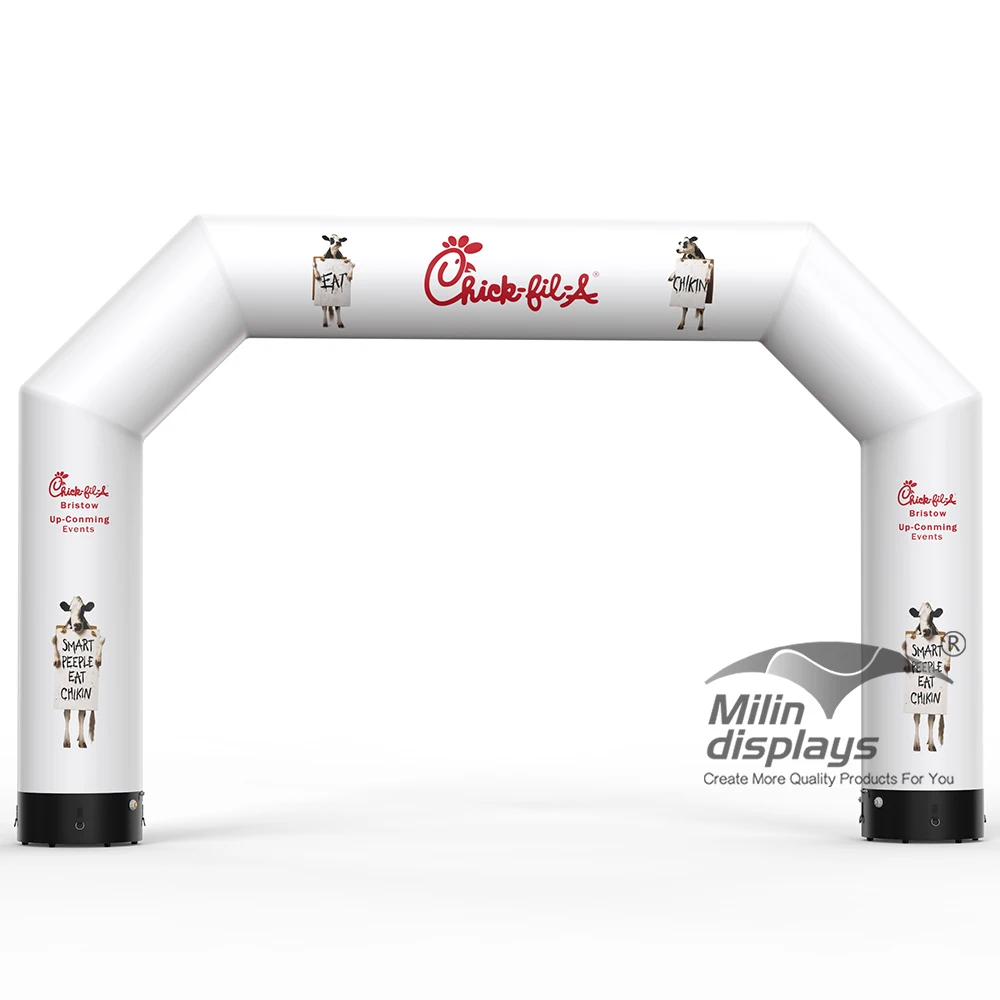 Giant Inflatable Start Finish Line Arch For Advertising Equipment Inflatable Race Arch