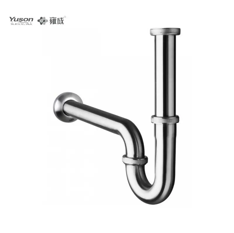 YUSON YS01311 High quality brass sink basin siphon drainer p trap bottle trap for sink