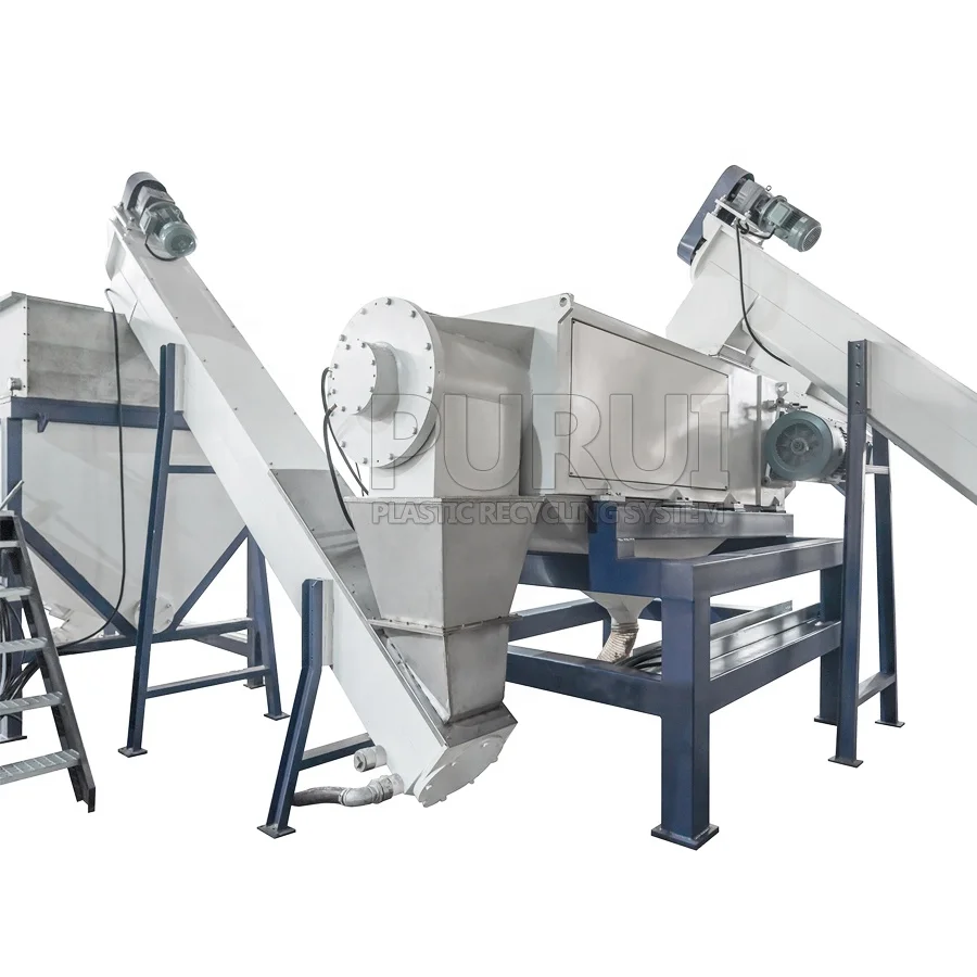CE certificated waste plastic recycling machine high quality plastic recycling line
